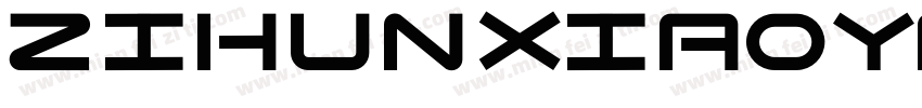 zihunxiaoyaoxingshu Regular字体转换